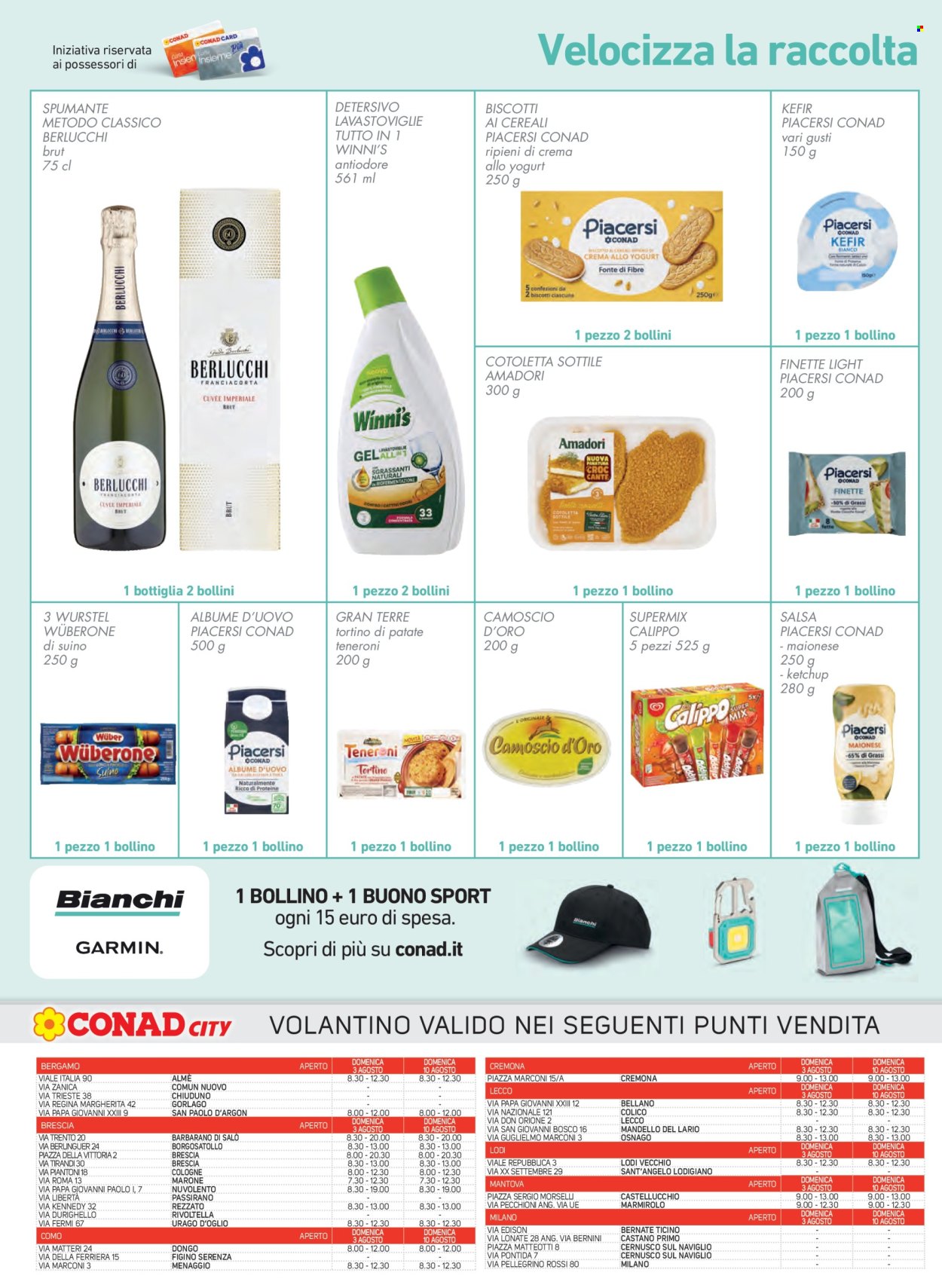 Volantino Conad - 30/7/2025 - 12/8/2025. Pagina 14