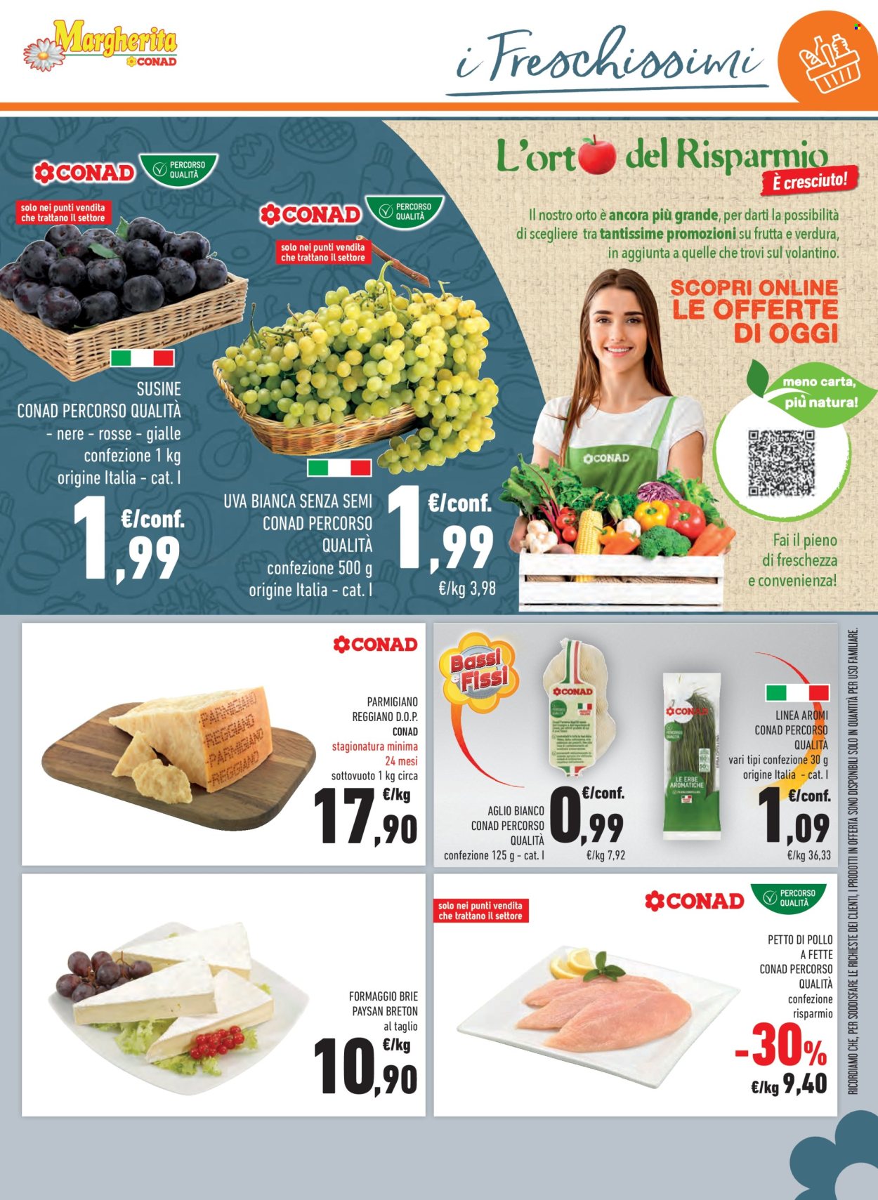 Volantino Margherita Conad - 30/7/2025 - 12/8/2025. Pagina 11