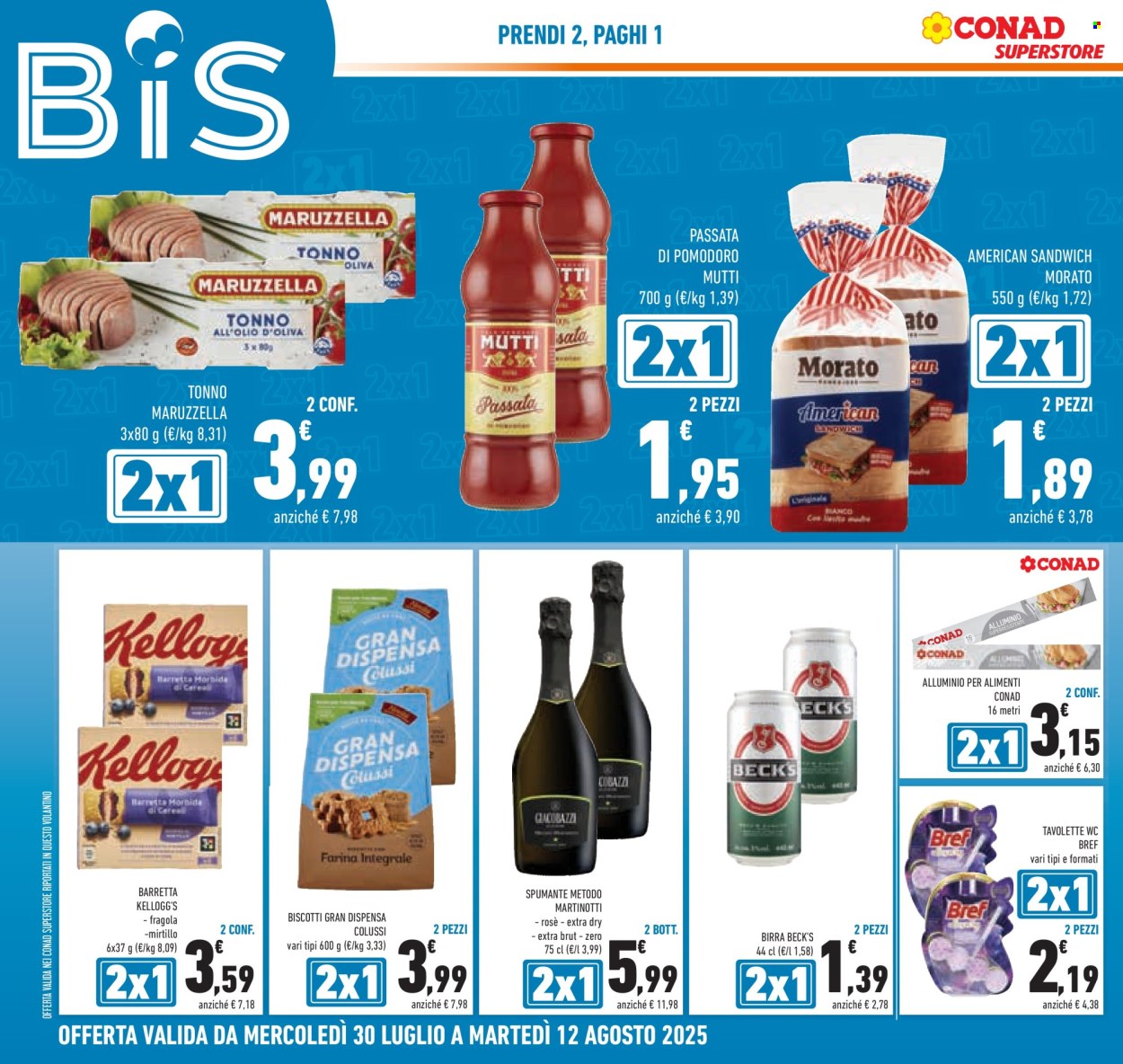 Volantino Conad Superstore - 30/7/2025 - 12/8/2025. Pagina 4