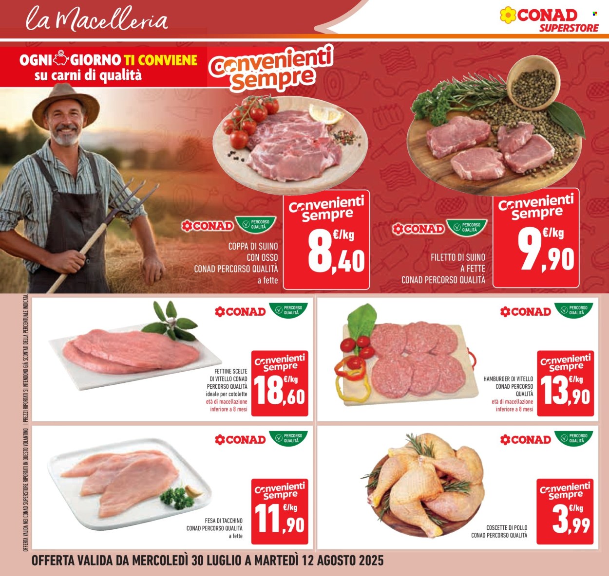 Volantino Conad Superstore - 30/7/2025 - 12/8/2025. Pagina 10