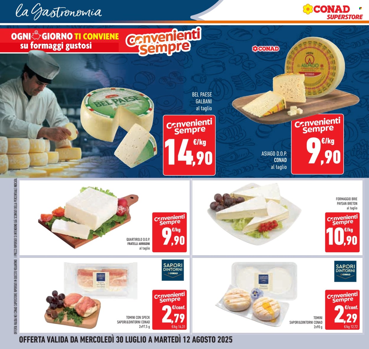 Volantino Conad Superstore - 30/7/2025 - 12/8/2025. Pagina 12