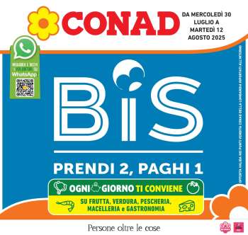 Volantino Conad - 30/7/2025 - 12/8/2025.