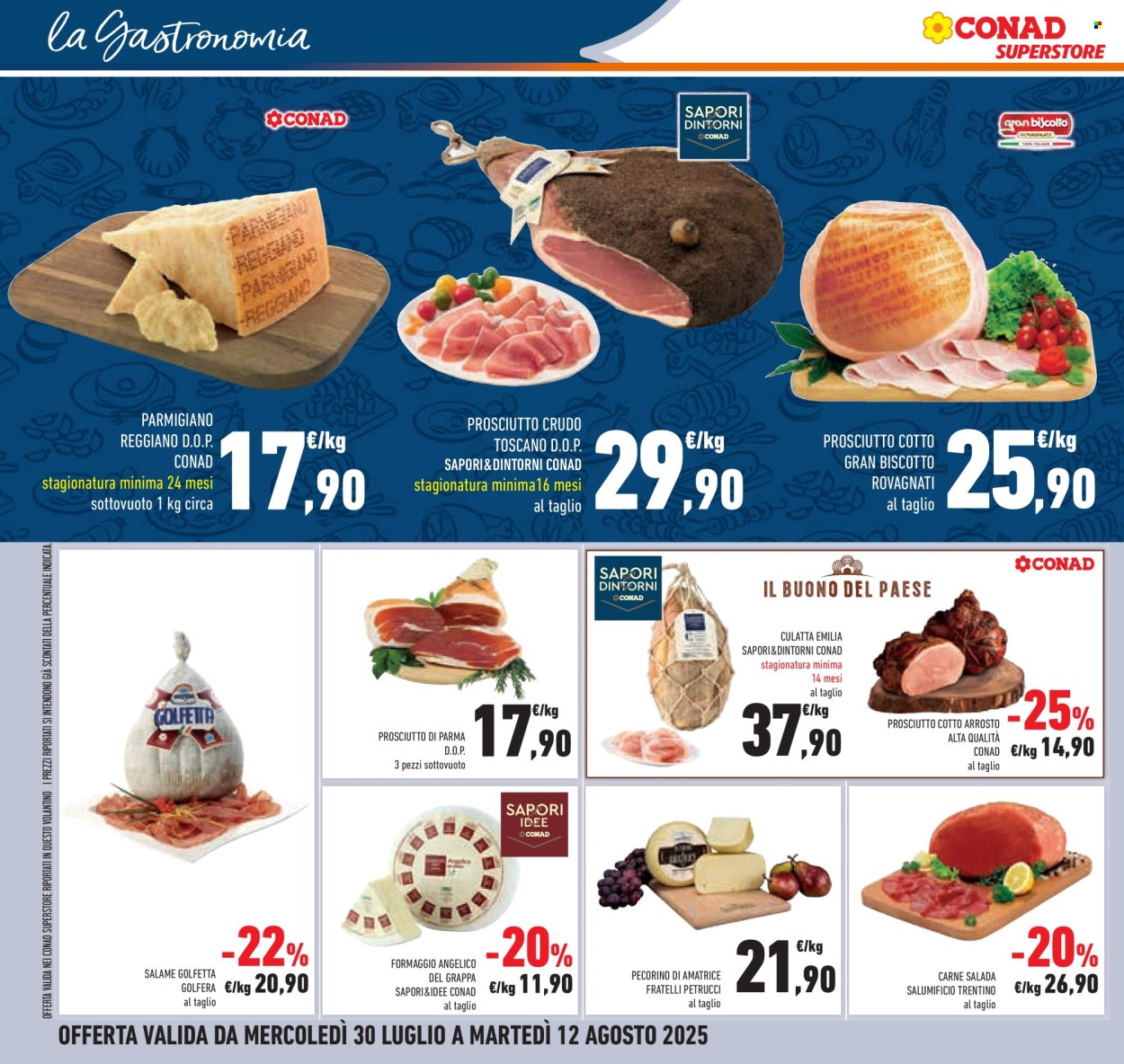 Volantino Conad Superstore - 30/7/2025 - 12/8/2025. Pagina 14