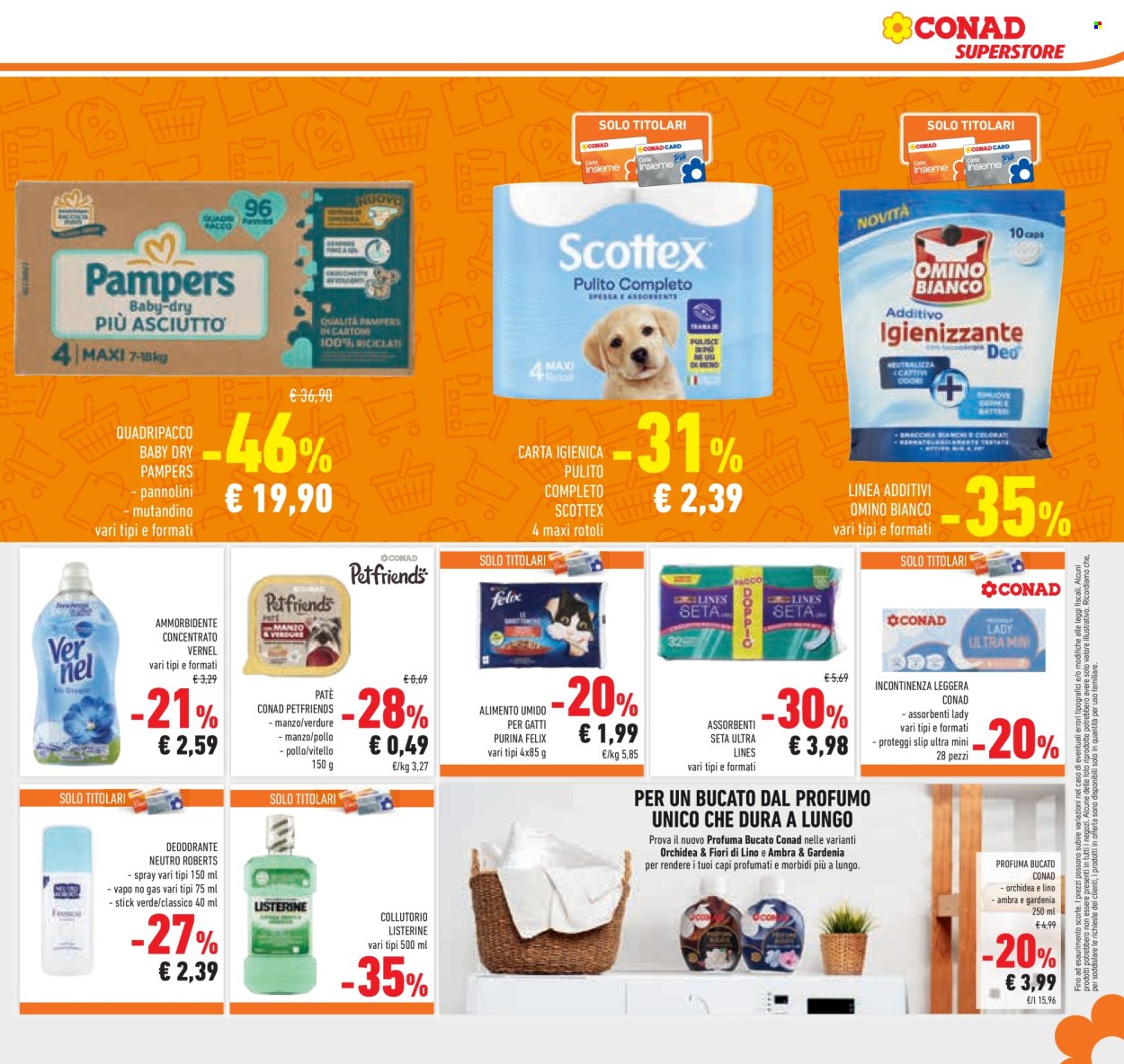 Volantino Conad Superstore - 30/7/2025 - 12/8/2025. Pagina 23