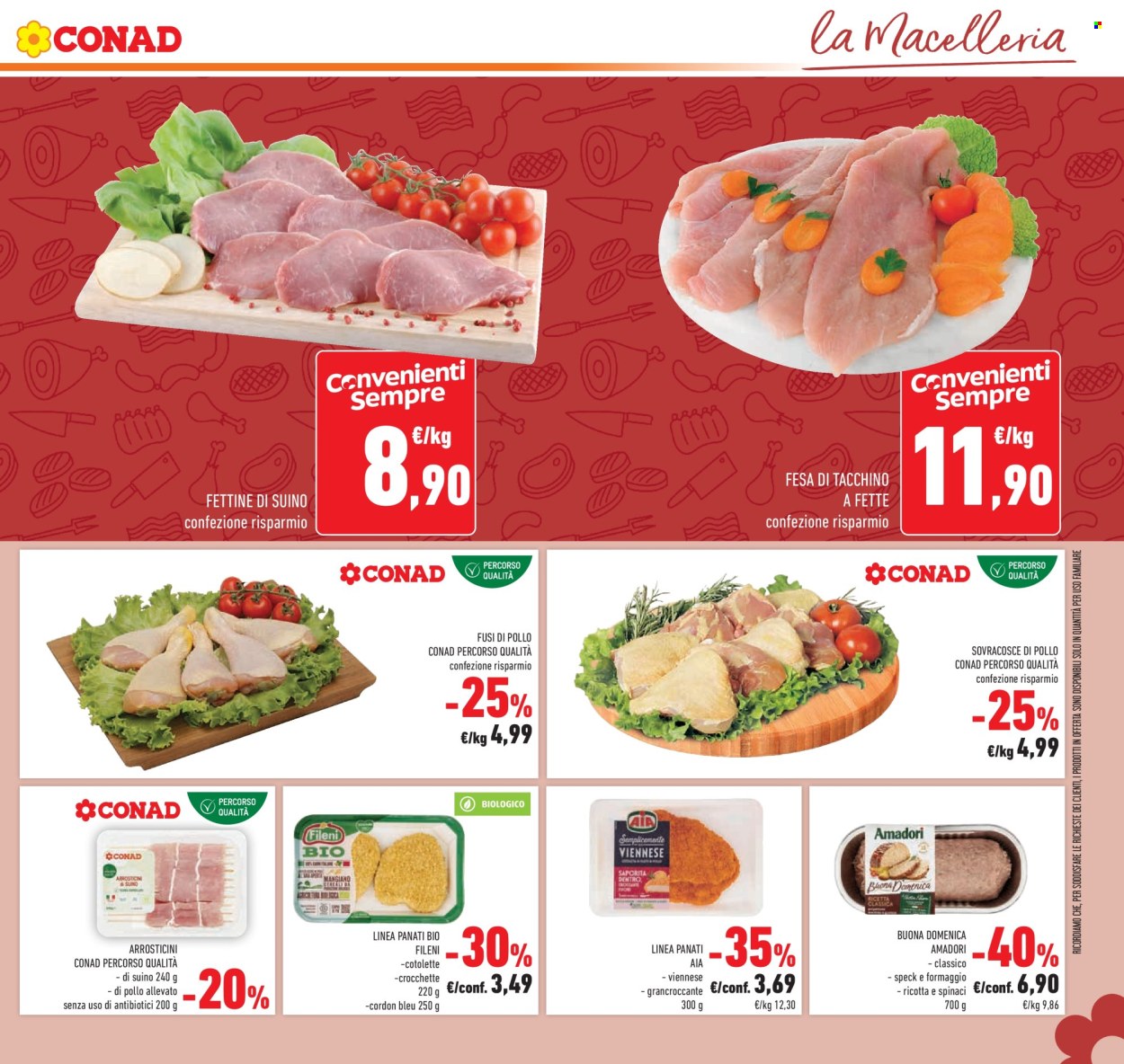 Volantino Conad - 30/7/2025 - 12/8/2025. Pagina 11