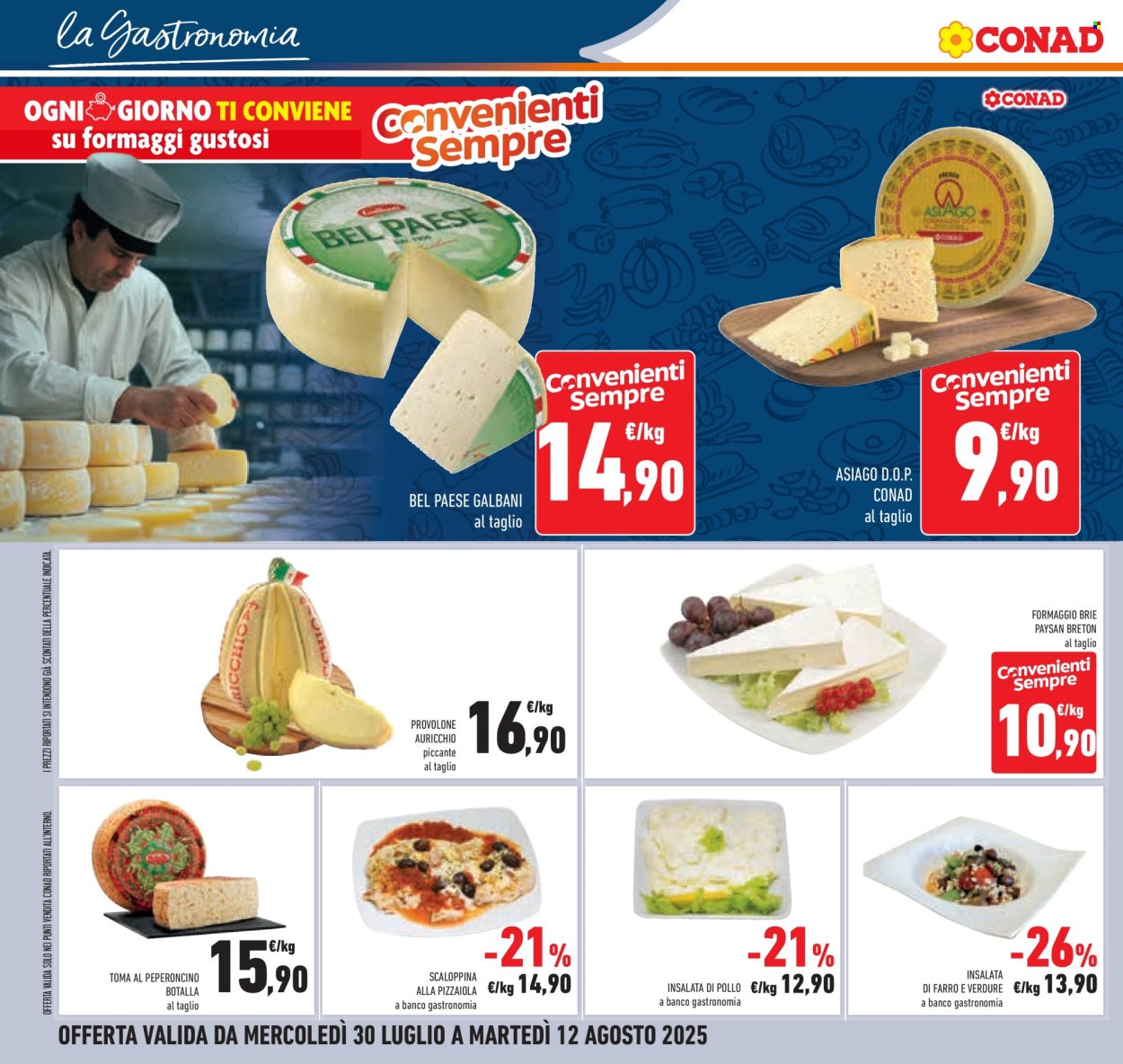 Volantino Conad - 30/7/2025 - 12/8/2025. Pagina 12