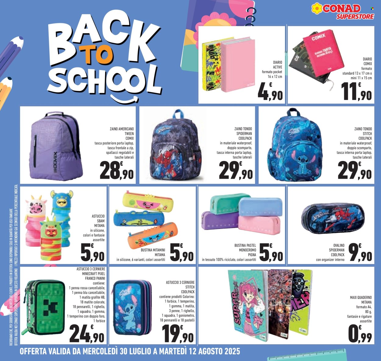 Volantino Conad Superstore - 30/7/2025 - 12/8/2025. Pagina 26