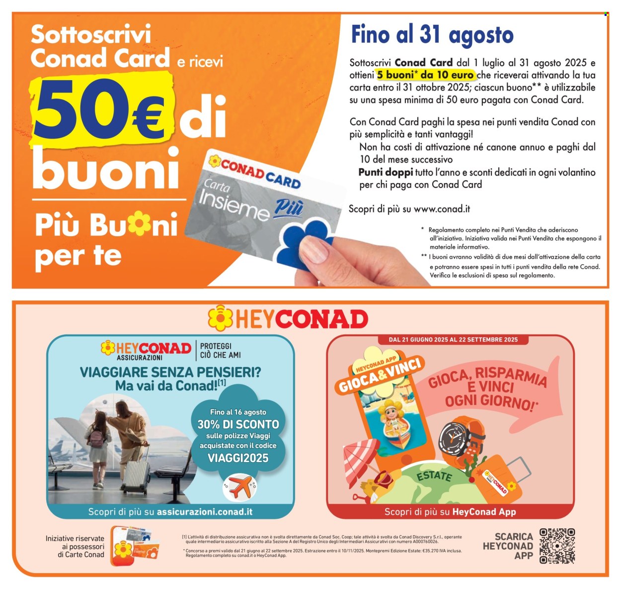 Volantino Conad - 30/7/2025 - 12/8/2025. Pagina 21