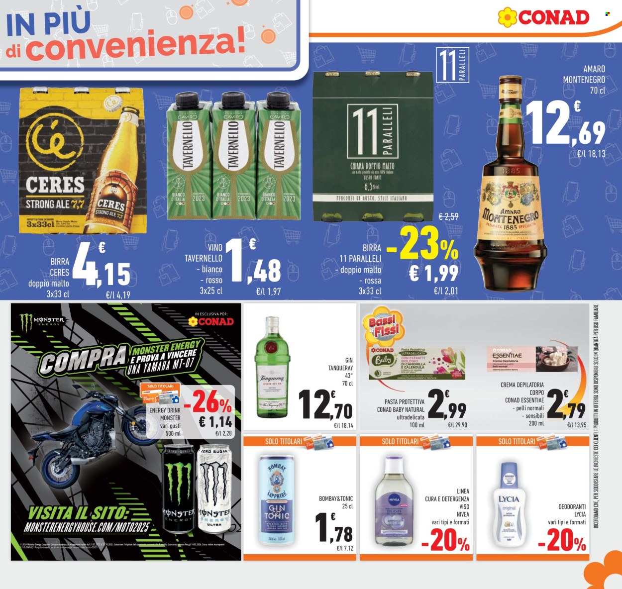Volantino Conad - 30/7/2025 - 12/8/2025. Pagina 25