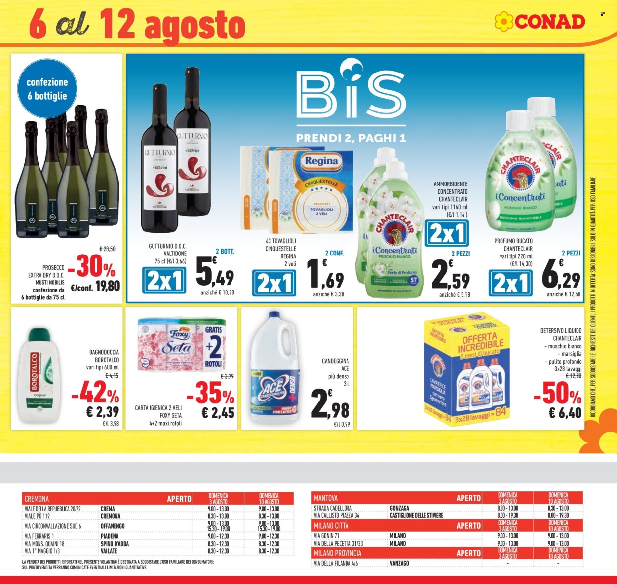 Volantino Conad - 30/7/2025 - 12/8/2025. Pagina 35