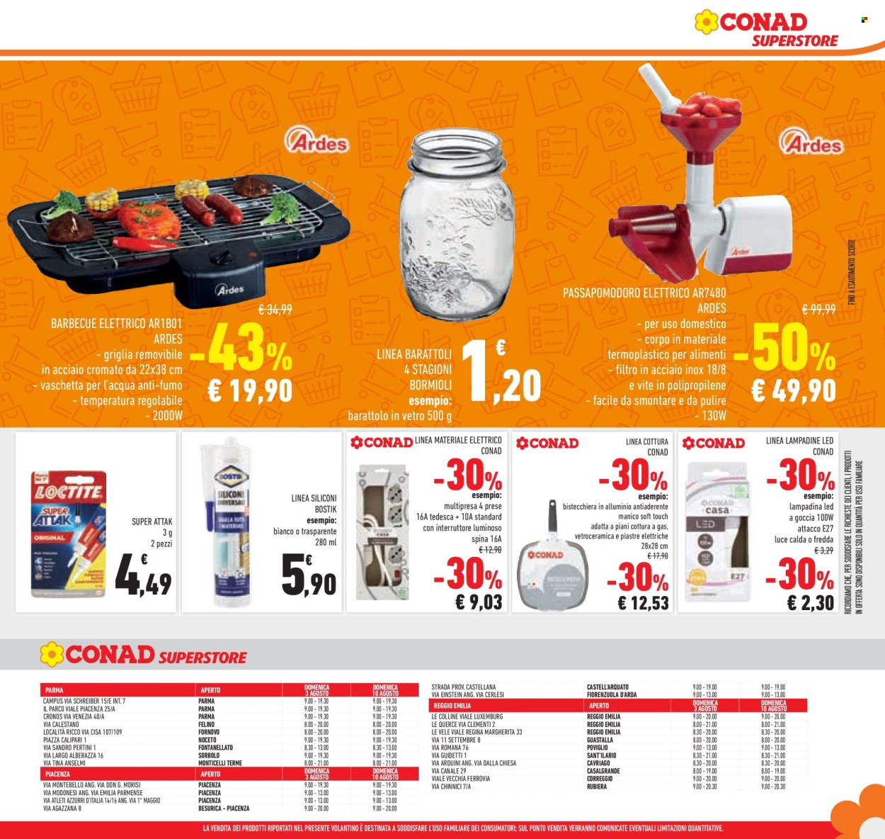 Volantino Conad Superstore - 30/7/2025 - 12/8/2025. Pagina 17
