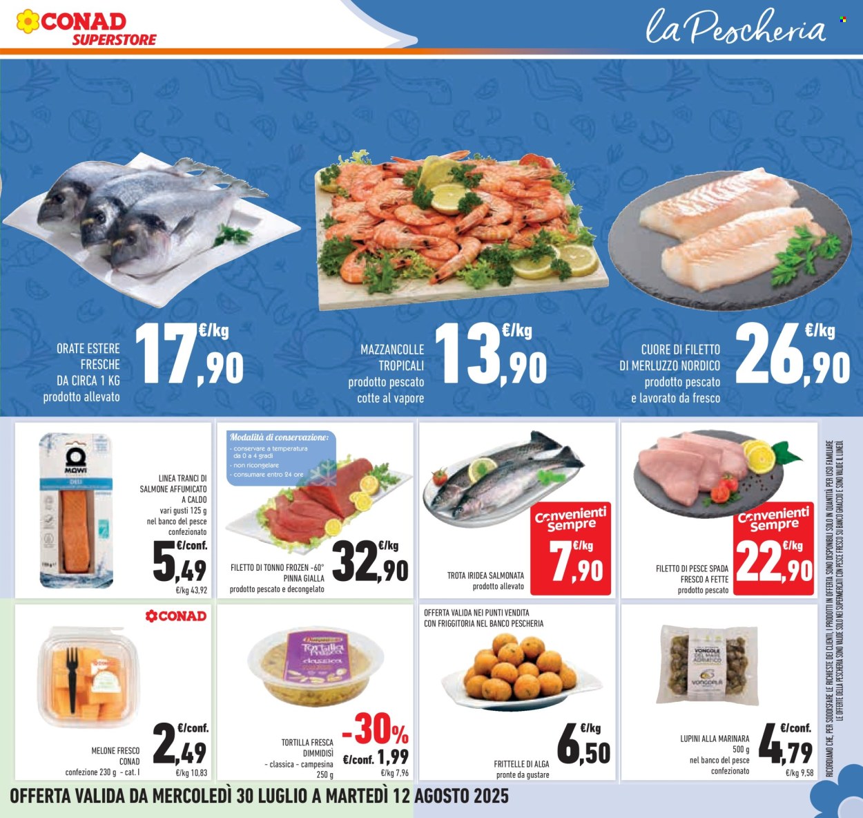 Volantino Conad Superstore - 30/7/2025 - 12/8/2025. Pagina 27