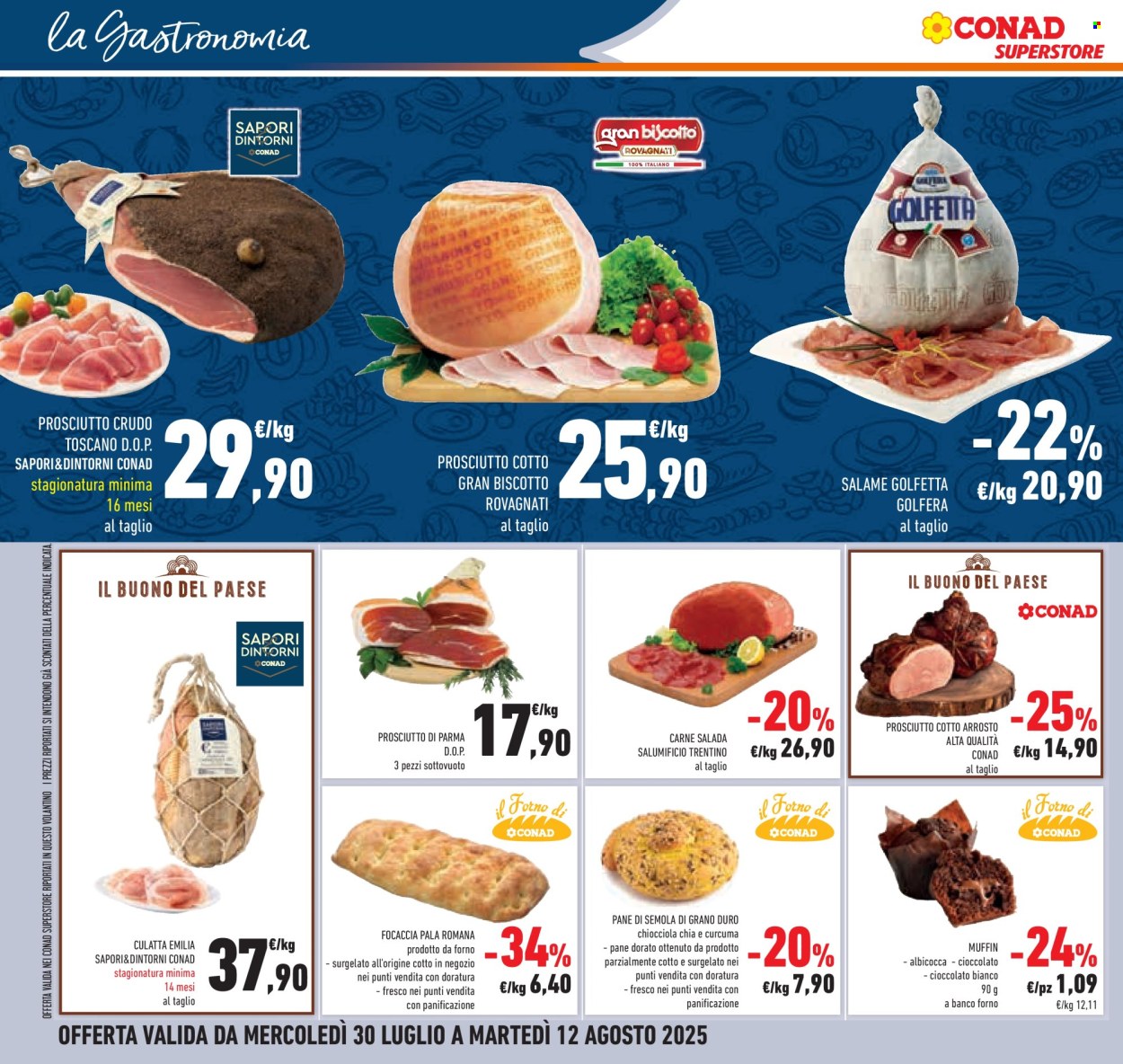 Volantino Conad Superstore - 30/7/2025 - 12/8/2025. Pagina 28
