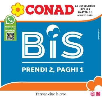 Volantino Conad - 30/7/2025 - 12/8/2025.