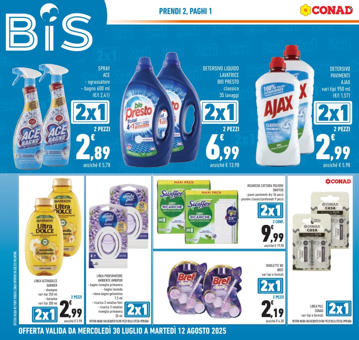 Volantino Conad - 30/7/2025 - 12/8/2025. Pagina 6