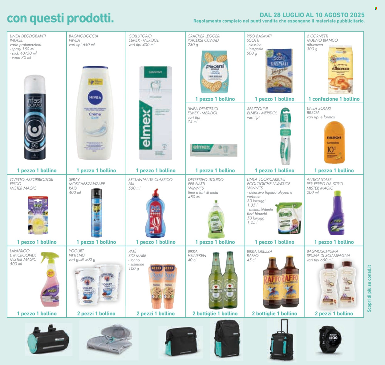 Volantino Conad - 30/7/2025 - 12/8/2025. Pagina 29