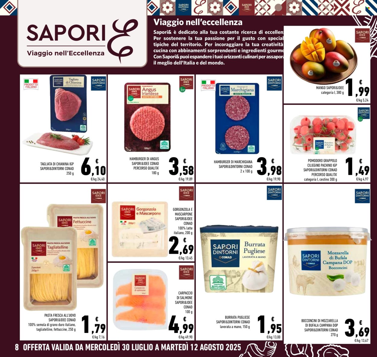 Volantino Conad - 30/7/2025 - 12/8/2025. Pagina 8