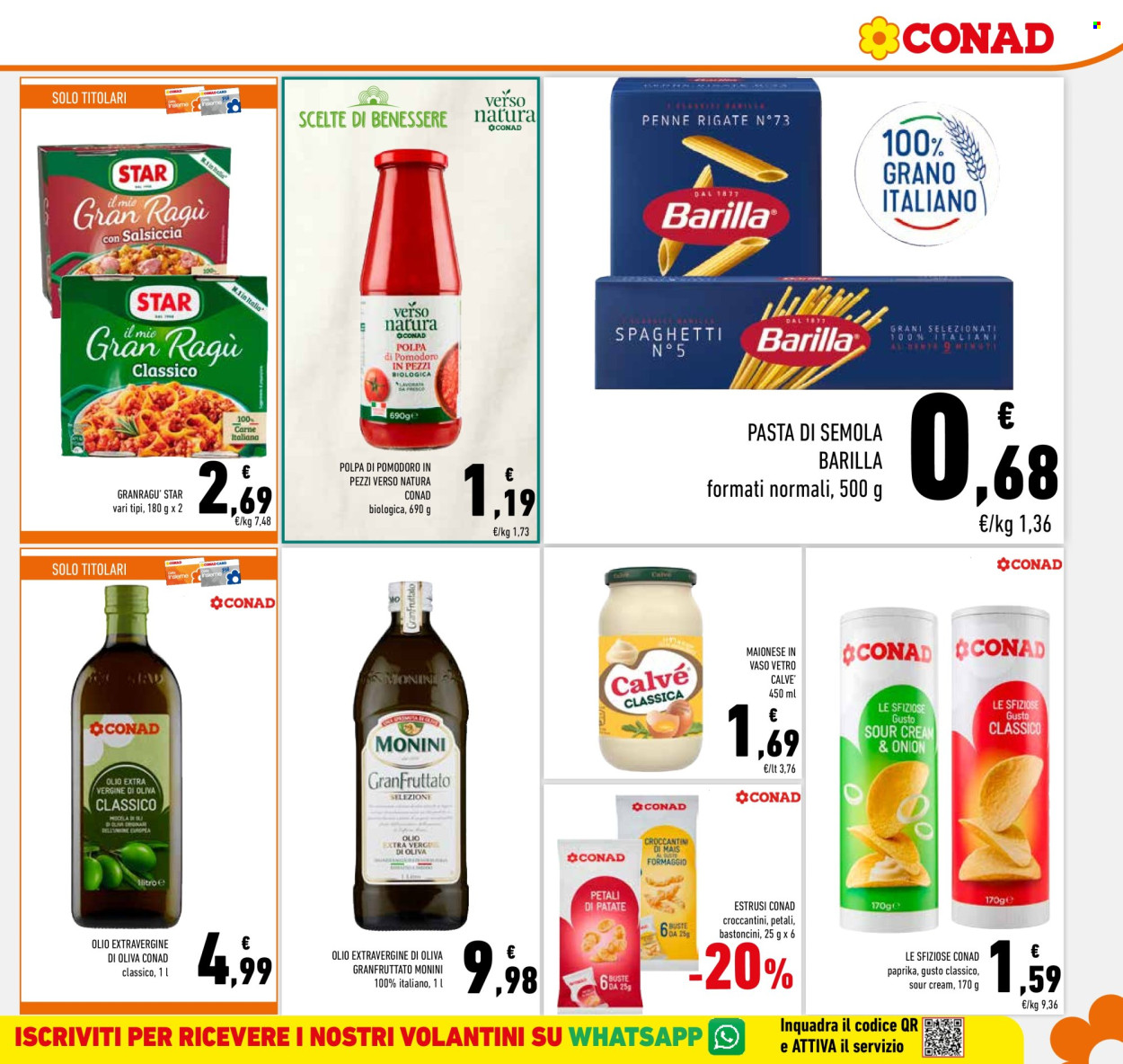 Volantino Conad - 30/7/2025 - 12/8/2025. Pagina 15