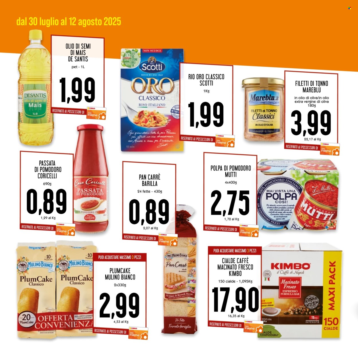 Volantino Conad Superstore - 30/7/2025 - 12/8/2025. Pagina 2
