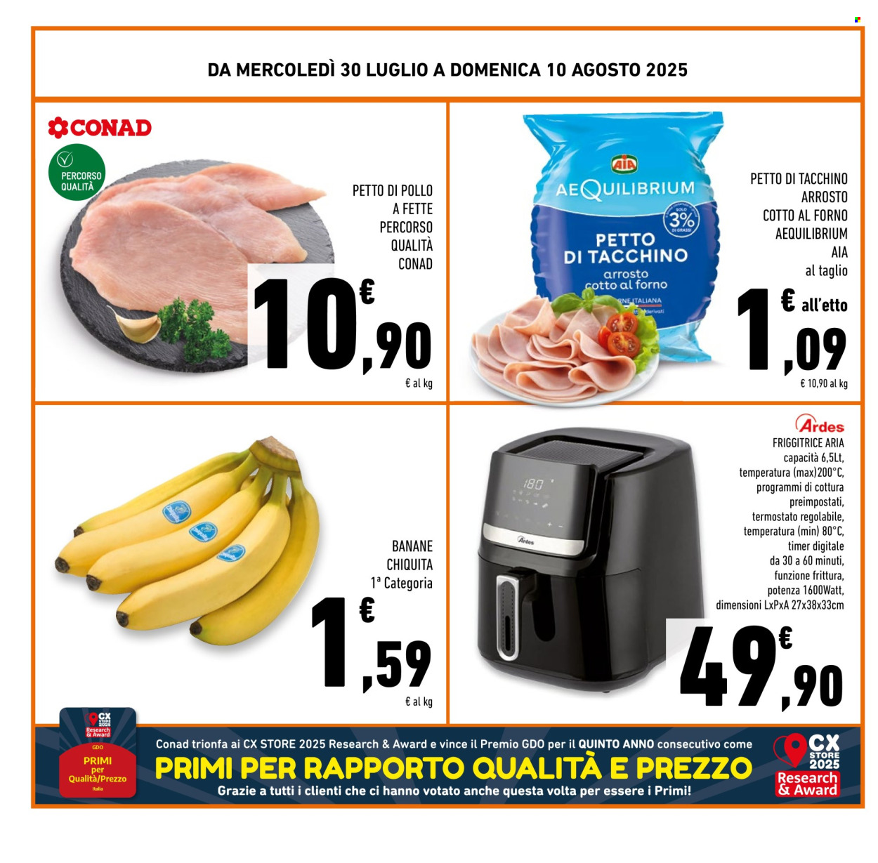 Volantino Conad Superstore - 30/7/2025 - 12/8/2025. Pagina 8
