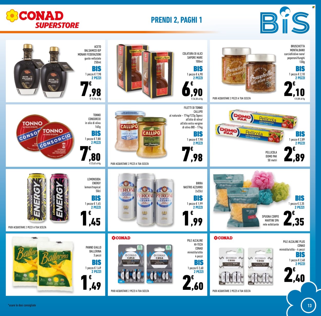 Volantino Conad Superstore - 30/7/2025 - 12/8/2025. Pagina 13