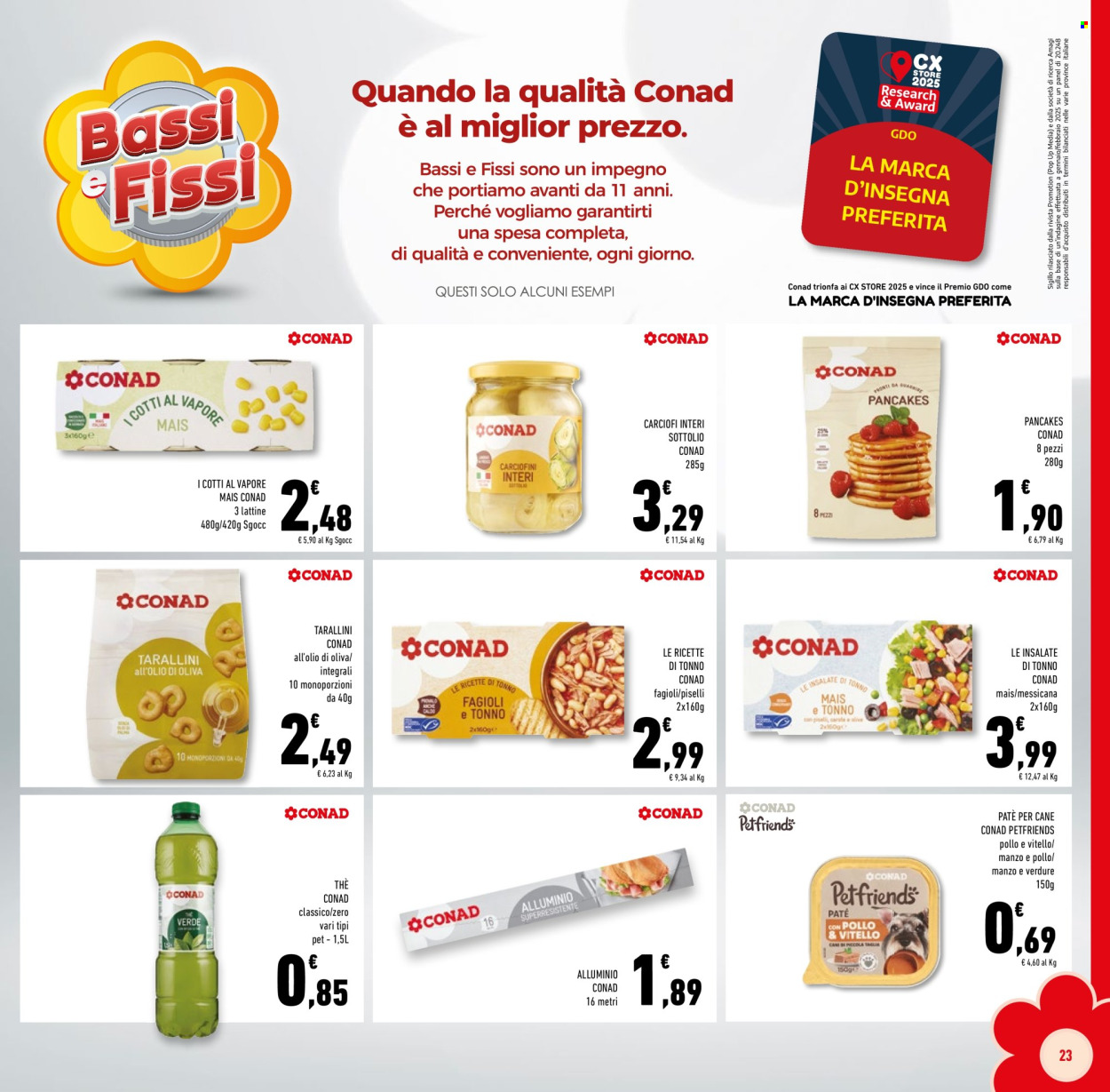 Volantino Conad Superstore - 30/7/2025 - 12/8/2025. Pagina 23