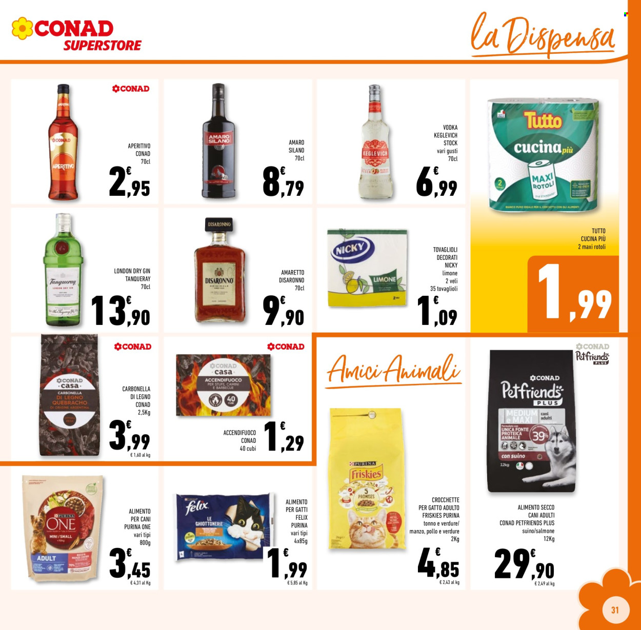 Volantino Conad Superstore - 30/7/2025 - 12/8/2025. Pagina 31