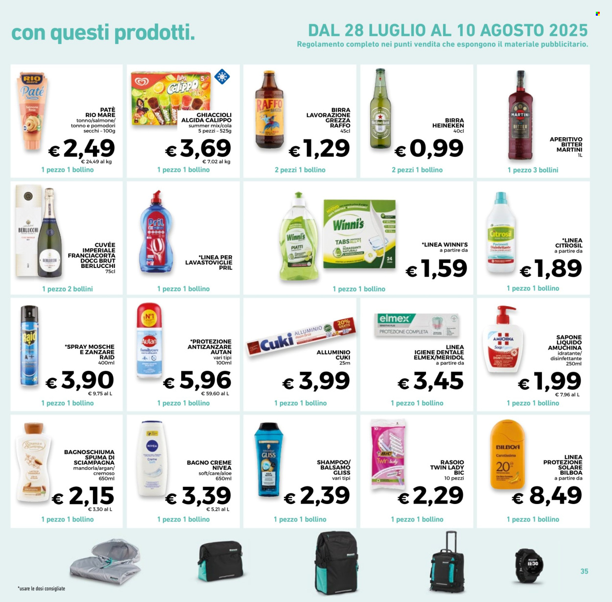 Volantino Conad Superstore - 30/7/2025 - 12/8/2025. Pagina 35
