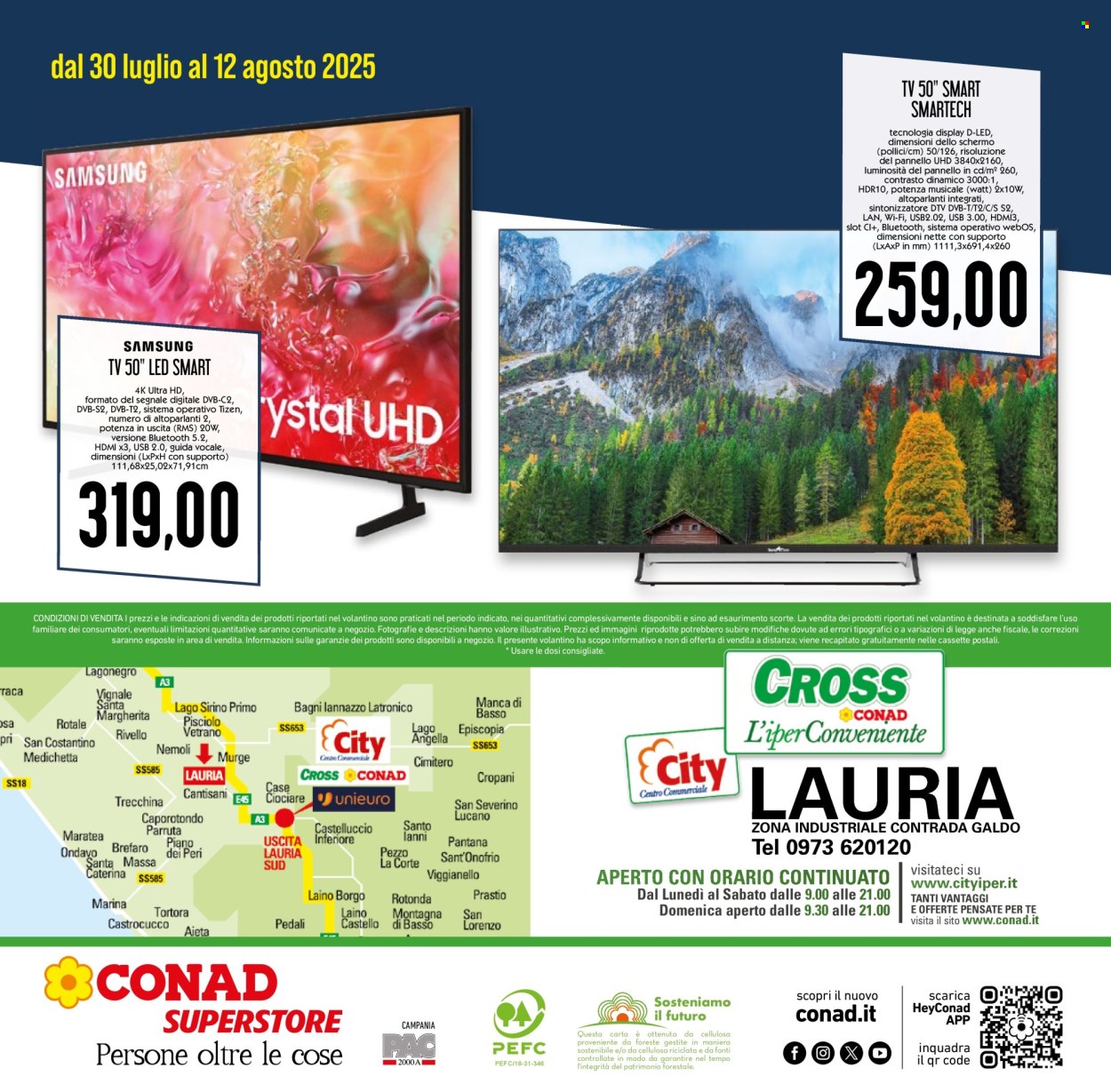 Volantino Conad Superstore - 30/7/2025 - 12/8/2025. Pagina 40