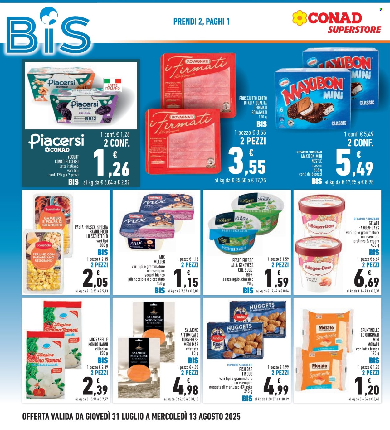 Volantino Conad Superstore - 31/7/2025 - 13/8/2025. Pagina 2