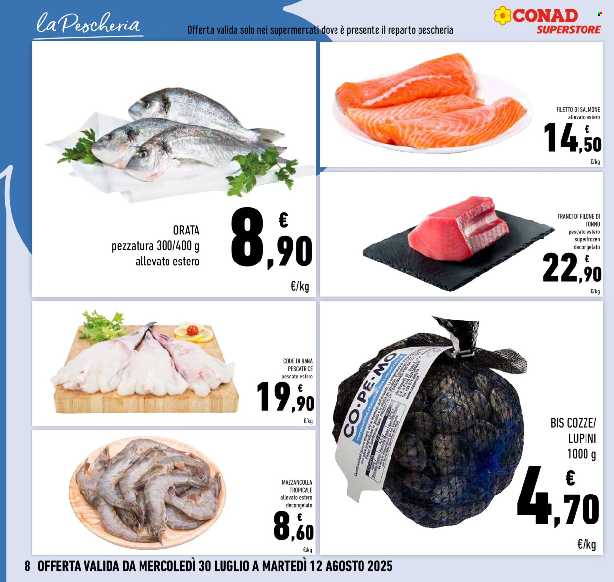 Volantino Conad Superstore - 30/7/2025 - 12/8/2025. Pagina 8