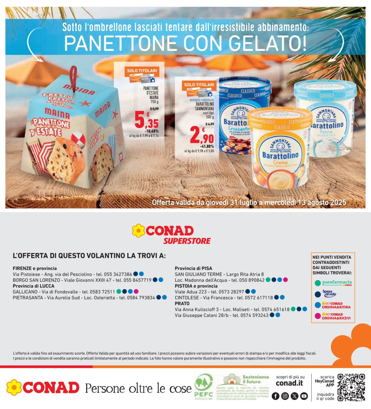 Volantino Conad Superstore - 31/7/2025 - 13/8/2025. Pagina 32