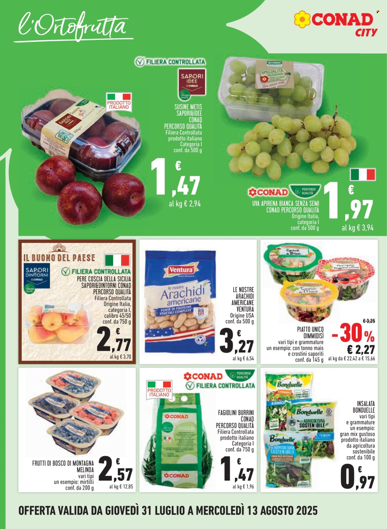 Volantino Conad - 31/7/2025 - 13/8/2025. Pagina 6