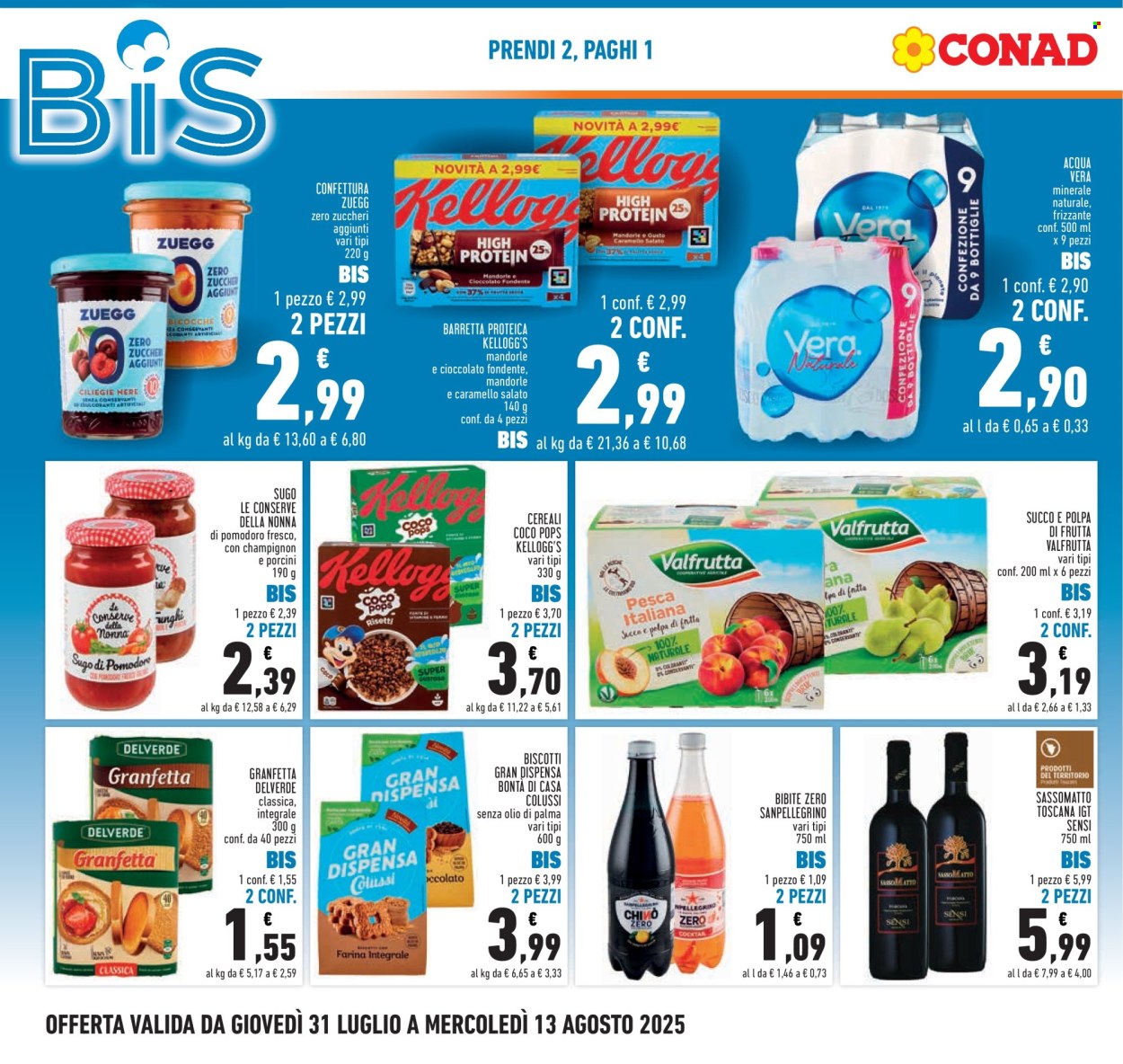 Volantino Conad - 31/7/2025 - 13/8/2025. Pagina 4
