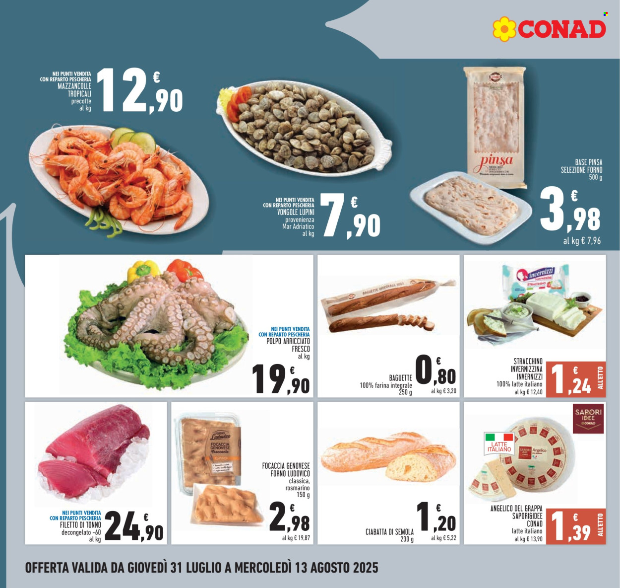 Volantino Conad - 31/7/2025 - 13/8/2025. Pagina 8