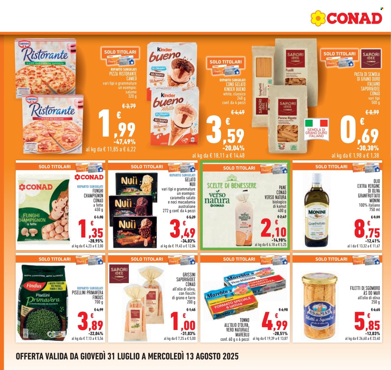 Volantino Conad - 31/7/2025 - 13/8/2025. Pagina 12