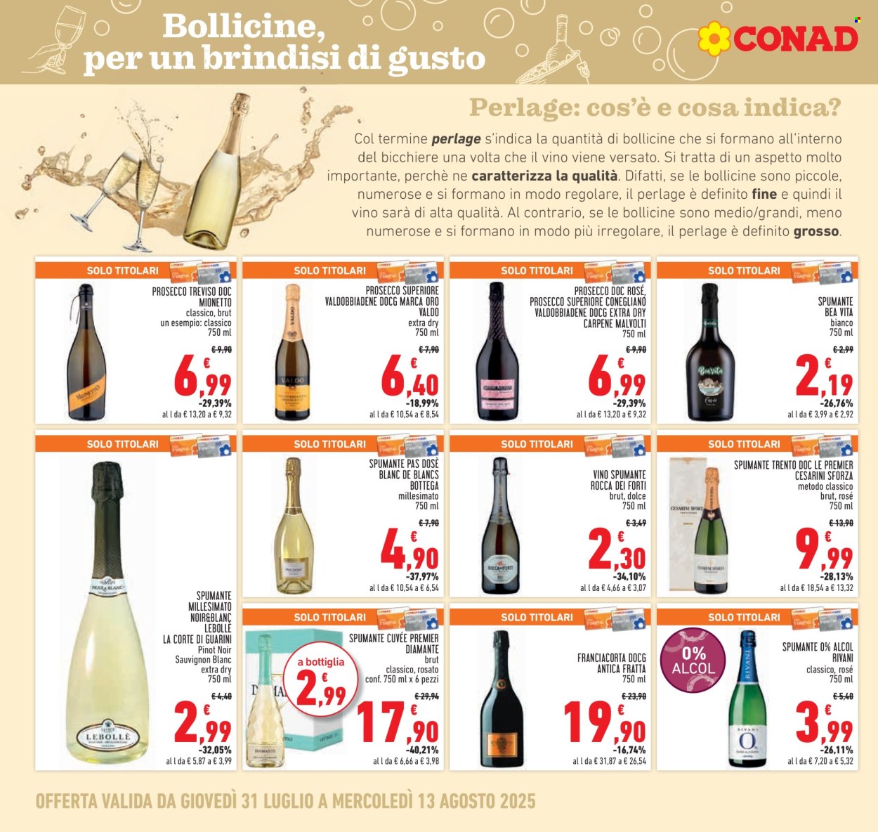 Volantino Conad - 31/7/2025 - 13/8/2025. Pagina 16