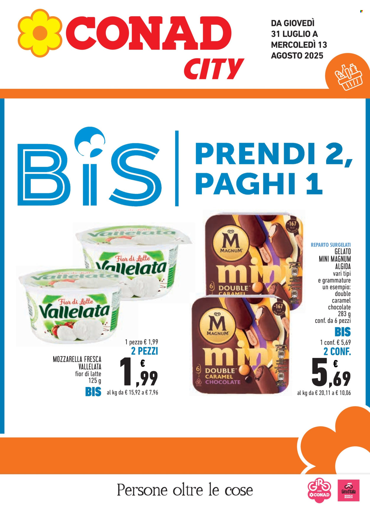 Volantino Conad - 31/7/2025 - 13/8/2025. Pagina 1