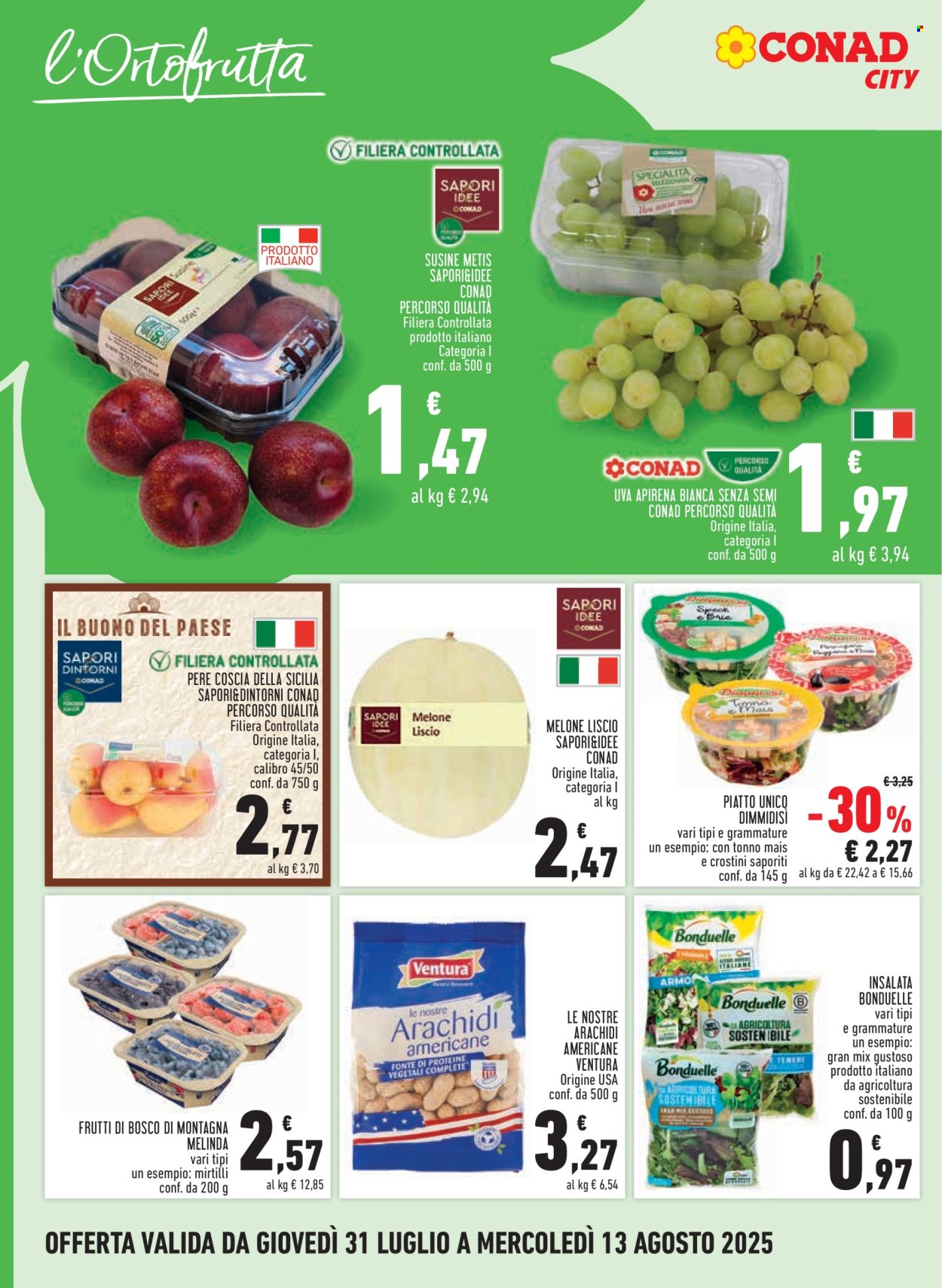 Volantino Conad - 31/7/2025 - 13/8/2025. Pagina 6