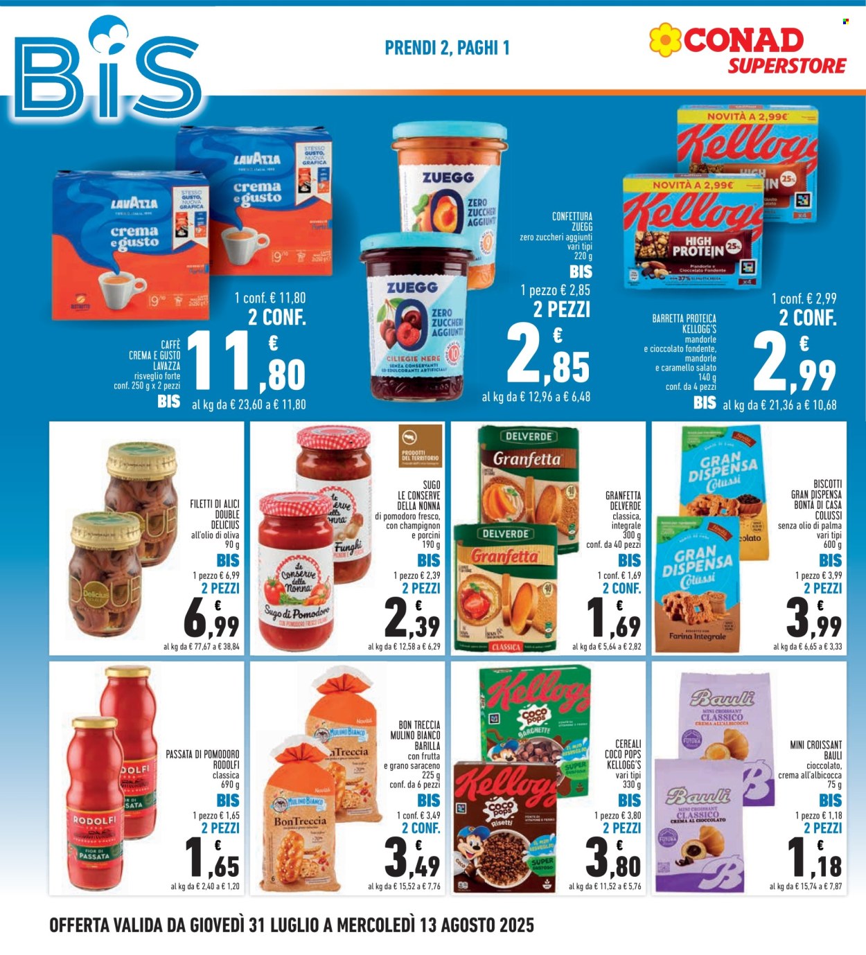 Volantino Conad Superstore - 31/7/2025 - 13/8/2025. Pagina 4
