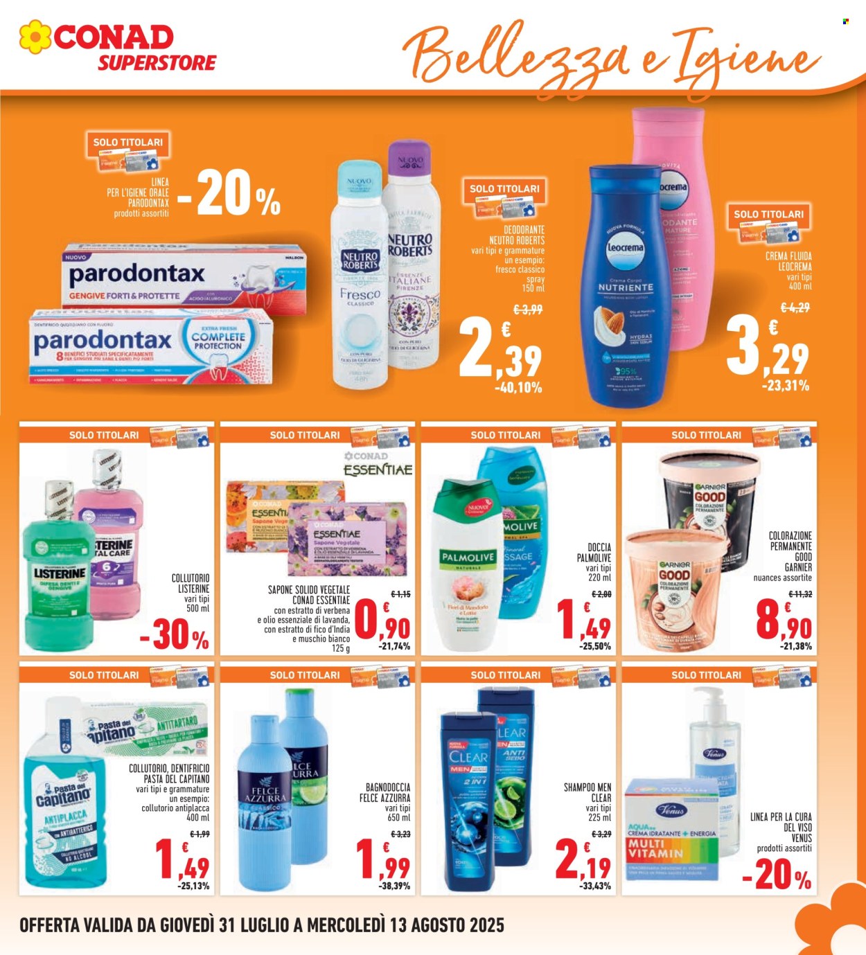 Volantino Conad Superstore - 31/7/2025 - 13/8/2025. Pagina 21