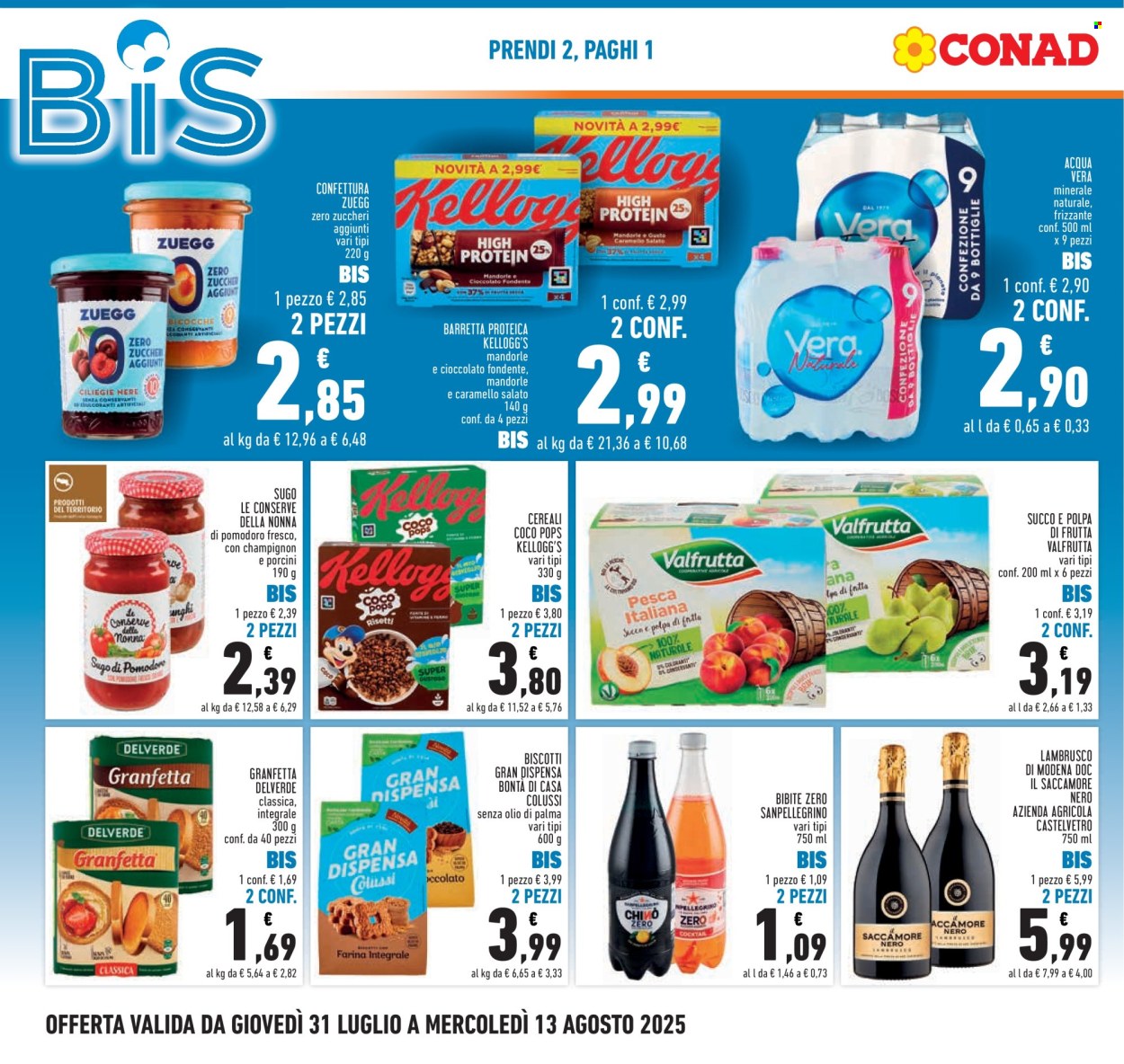 Volantino Conad - 31/7/2025 - 13/8/2025. Pagina 4