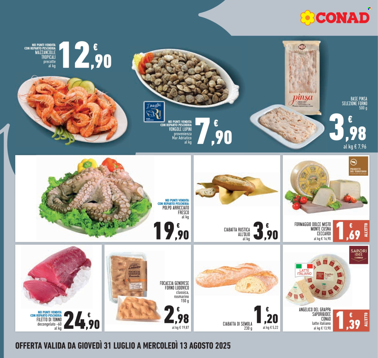 Volantino Conad - 31/7/2025 - 13/8/2025. Pagina 8