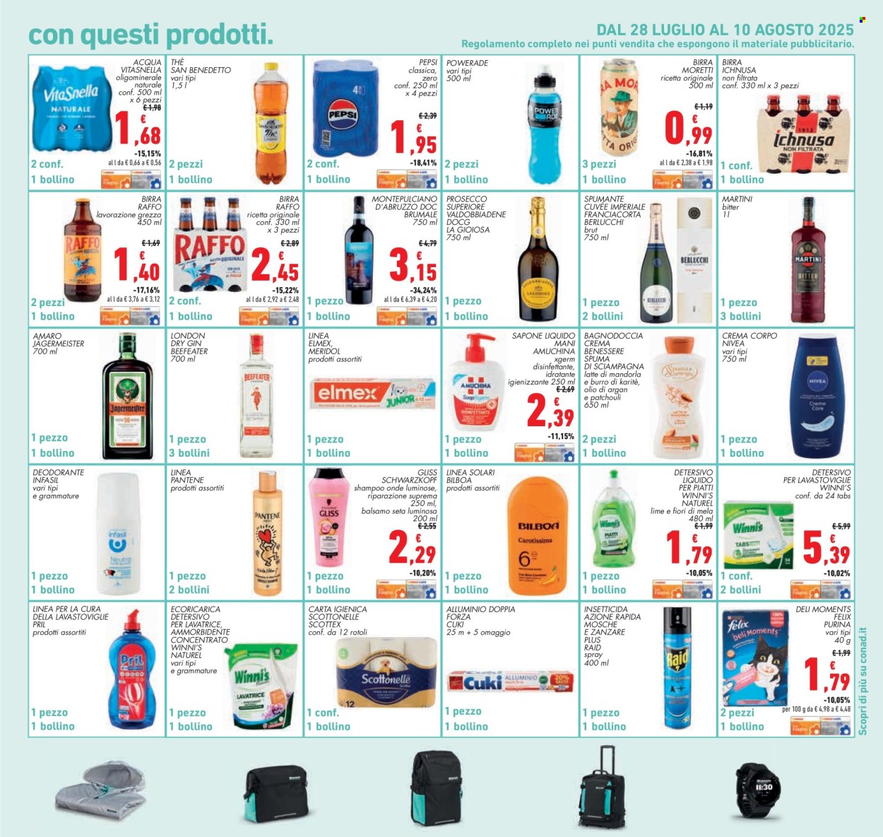 Volantino Conad - 31/7/2025 - 13/8/2025. Pagina 21