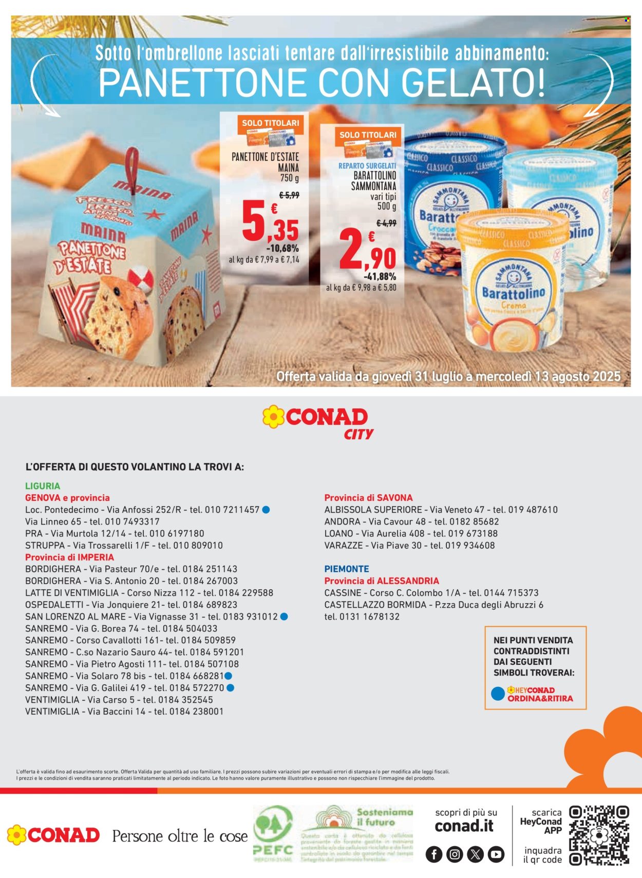 Volantino Conad - 31/7/2025 - 13/8/2025. Pagina 20