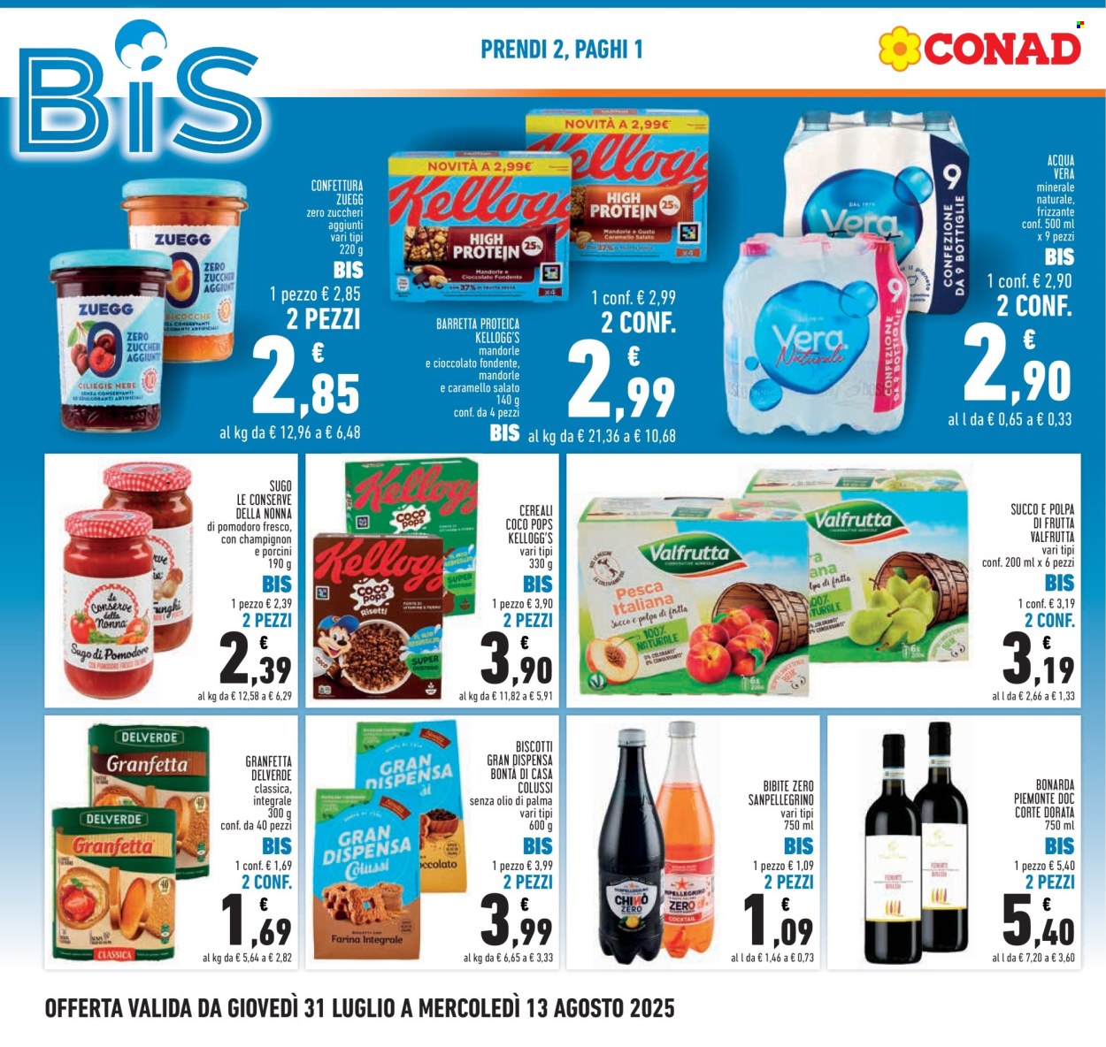 Volantino Conad - 31/7/2025 - 13/8/2025. Pagina 4