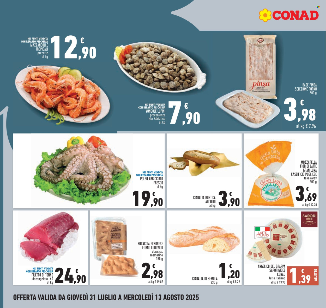 Volantino Conad - 31/7/2025 - 13/8/2025. Pagina 8