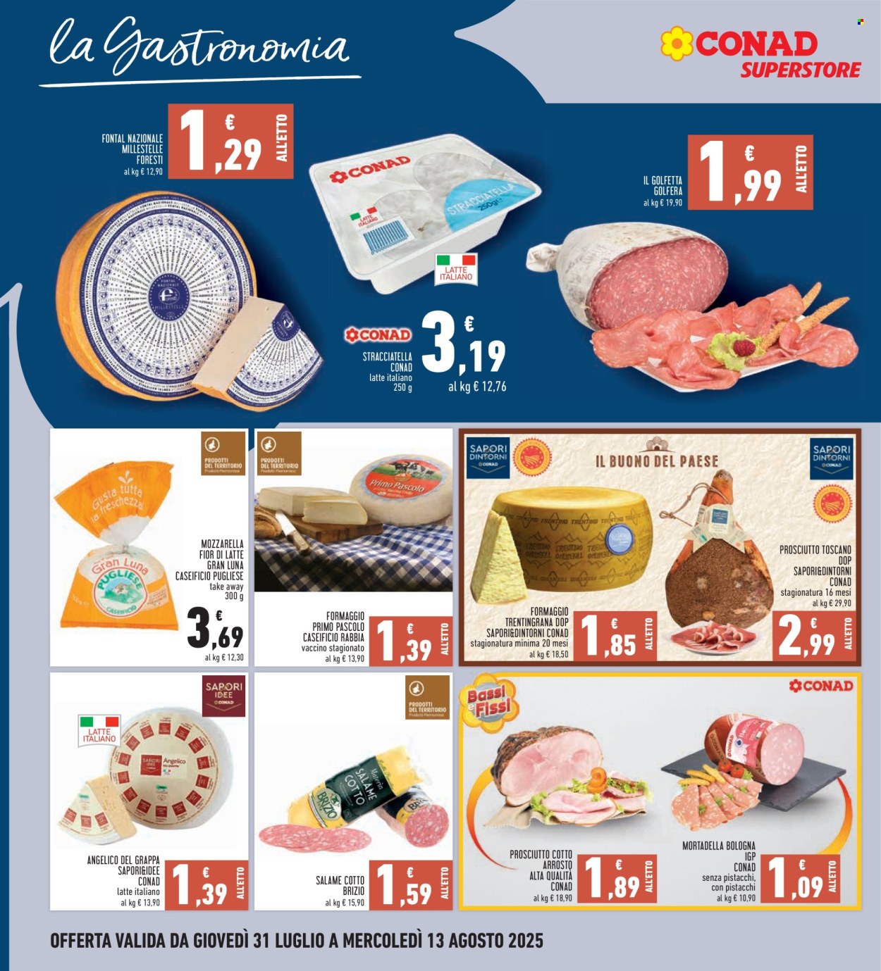 Volantino Conad - 31/7/2025 - 13/8/2025. Pagina 10