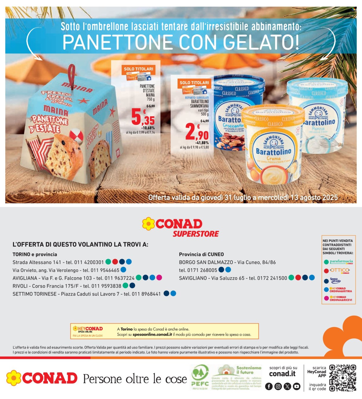 Volantino Conad - 31/7/2025 - 13/8/2025. Pagina 32