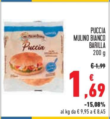 Puccia Mulino Bianco Barilla